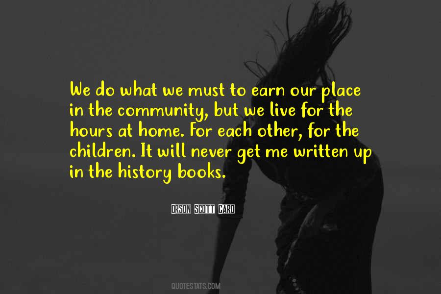 Children At Home Quotes #98471