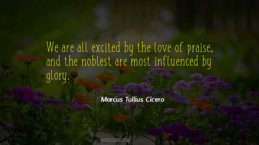 Love And Glory Quotes #104281