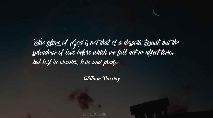 Love And Glory Quotes #609704