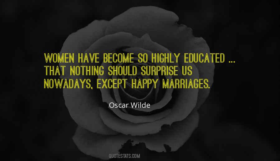 Educated Women Quotes #1008198