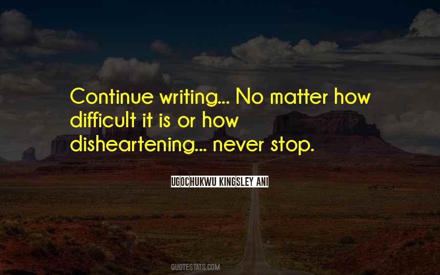 Ugochukwu Quotes #1483184