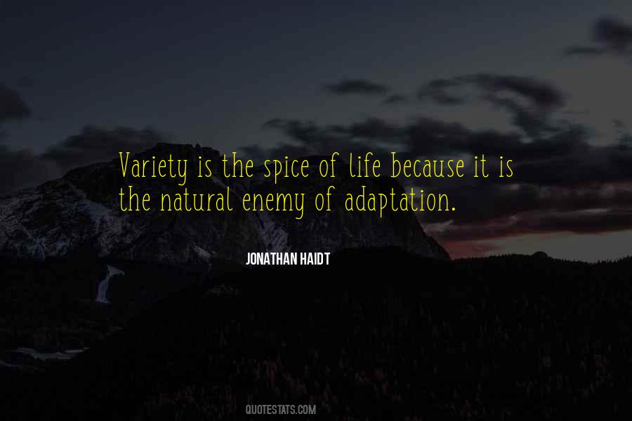 Variety Is Quotes #136182