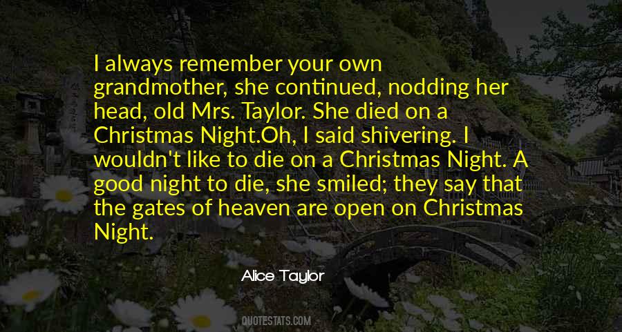 Christmas Heaven Quotes #1118911