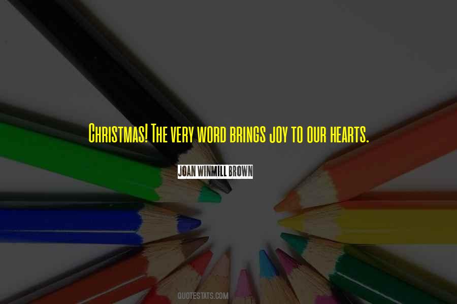 Christmas In Our Hearts Quotes #1603438