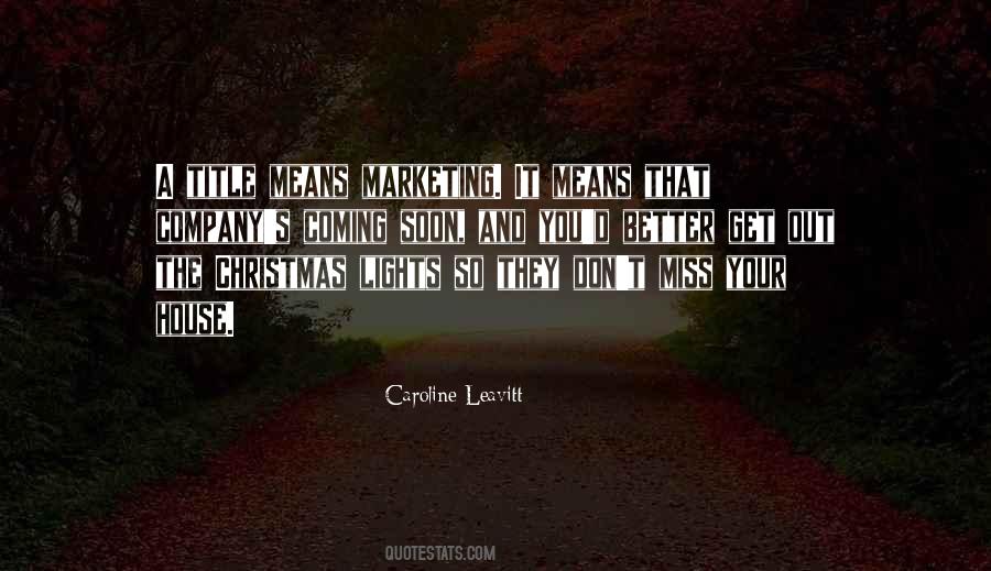 Christmas Is Coming Soon Quotes #823515