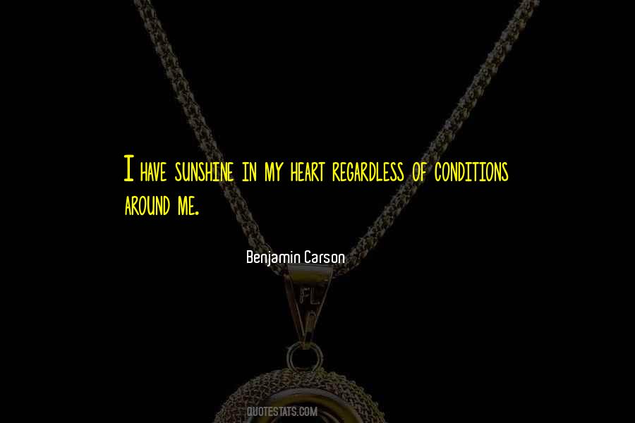 Heart Sunshine Quotes #1491112