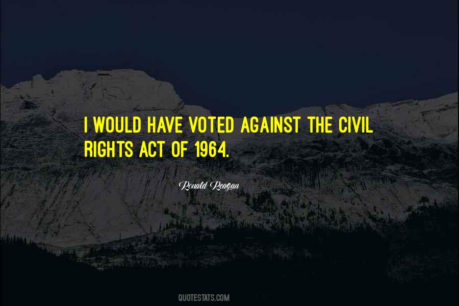1964 Civil Rights Act Quotes #110524