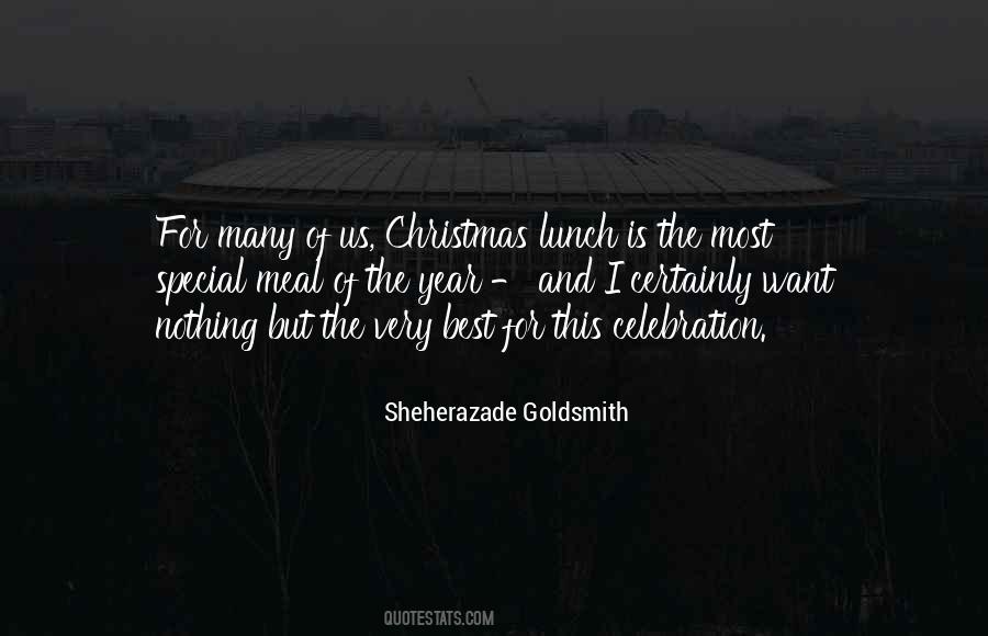 Christmas Meal Quotes #773273