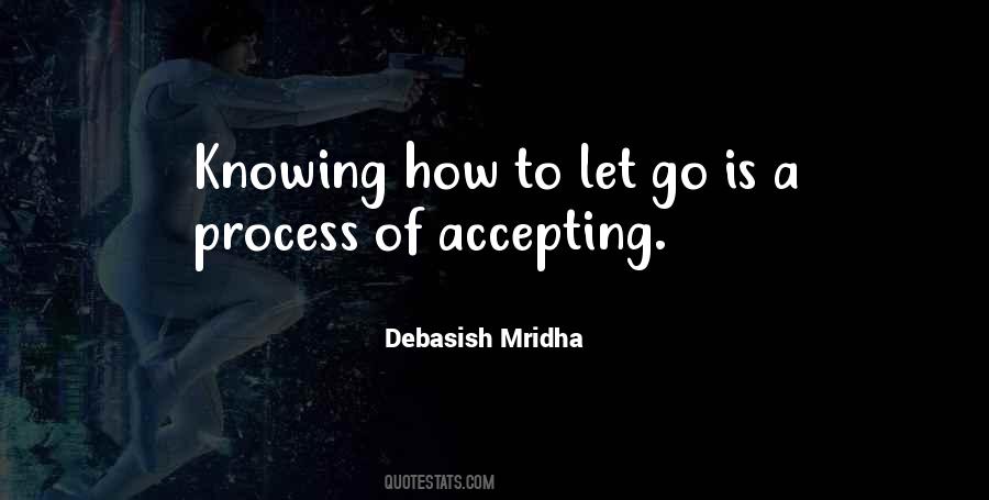 How To Let Go Quotes #1424818