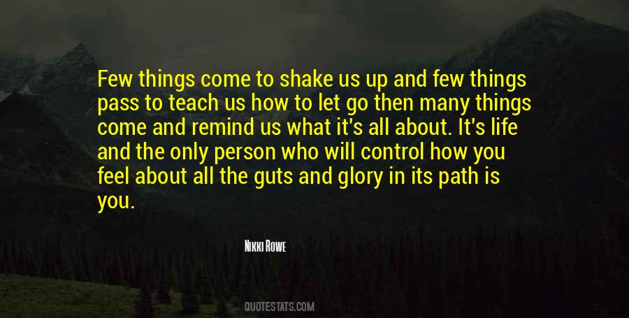 How To Let Go Quotes #198557