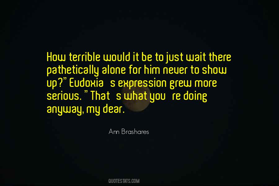 How To Be Alone Quotes #208176