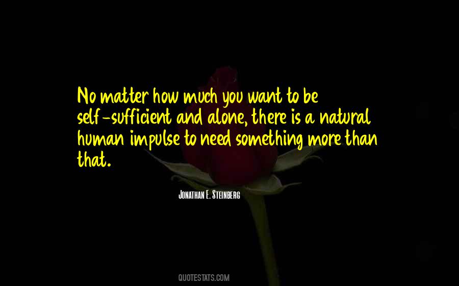 How To Be Alone Quotes #6764