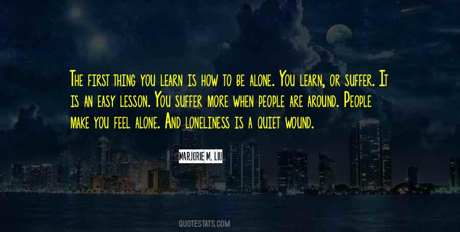 How To Be Alone Quotes #798556