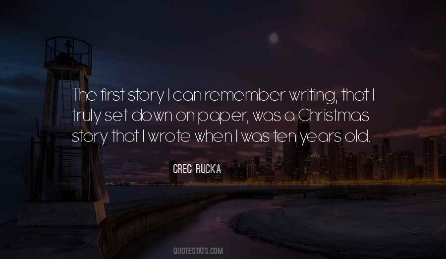 Christmas Story Quotes #1532212