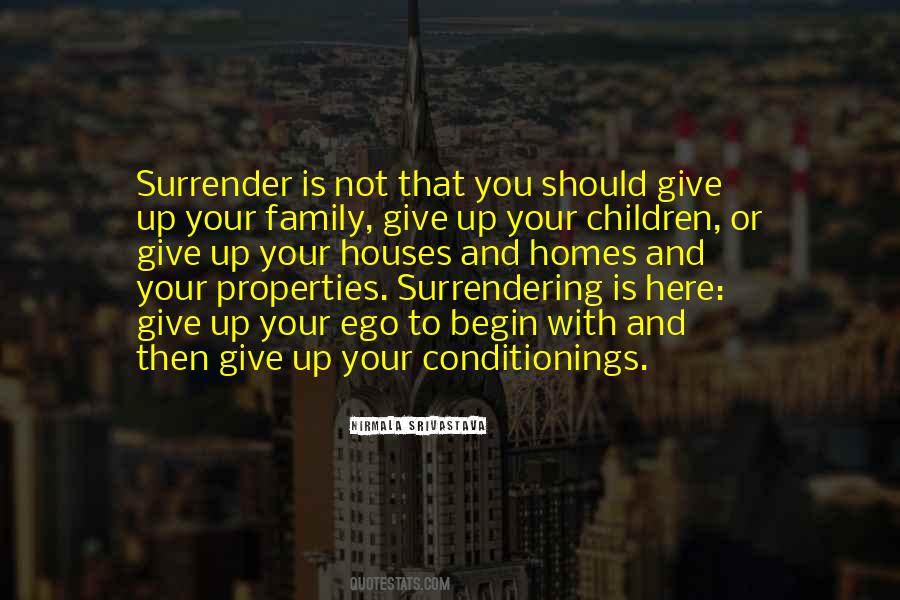 Love Surrender Quotes #392885