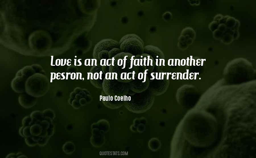 Love Surrender Quotes #529616