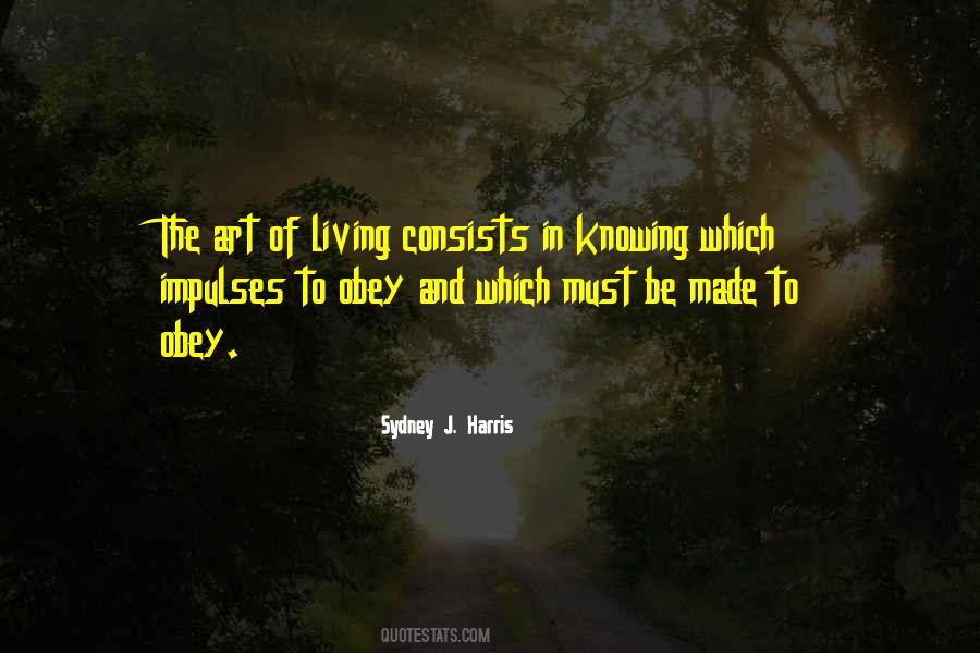 Art Of Knowing Quotes #14610