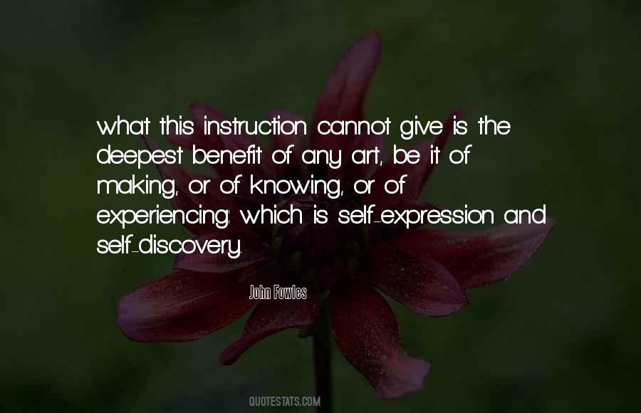 Art Of Knowing Quotes #1869143