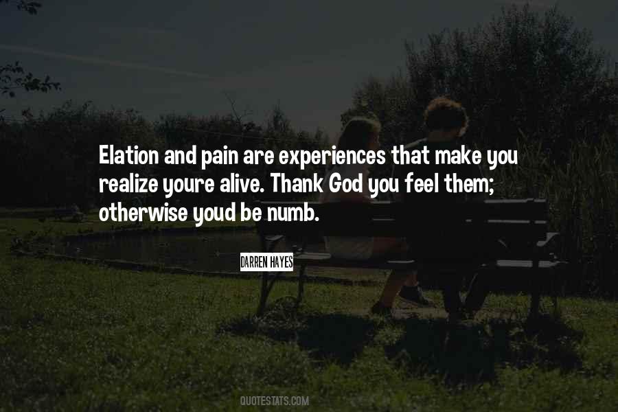 When You Feel Numb Quotes #584811