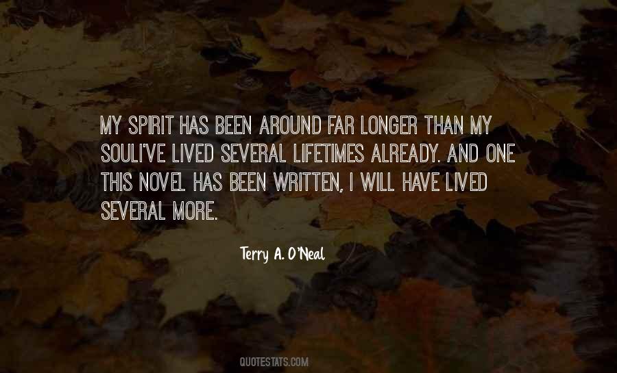 Terry A O Neal Quotes #1238907
