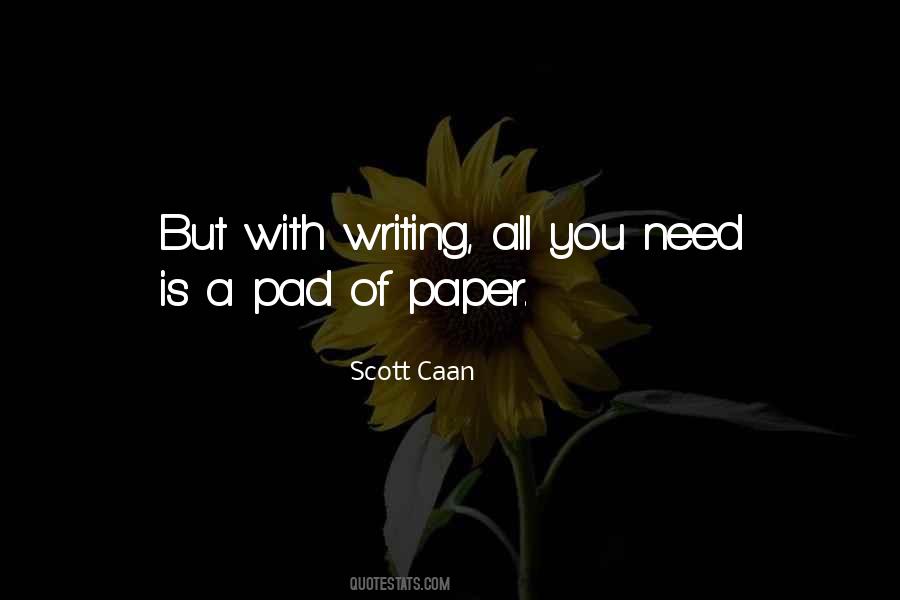 Paper With Writing Quotes #1164536