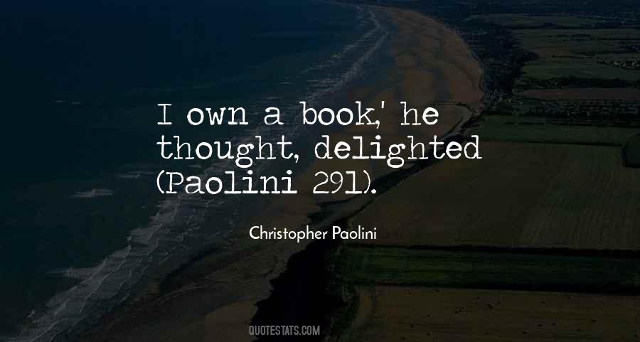 Christopher Paolini Book Quotes #534935