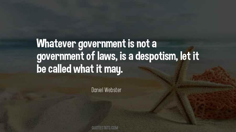 Laws Government Quotes #607383