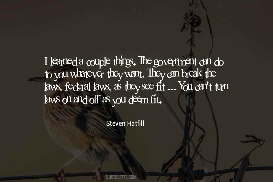 Laws Government Quotes #623929