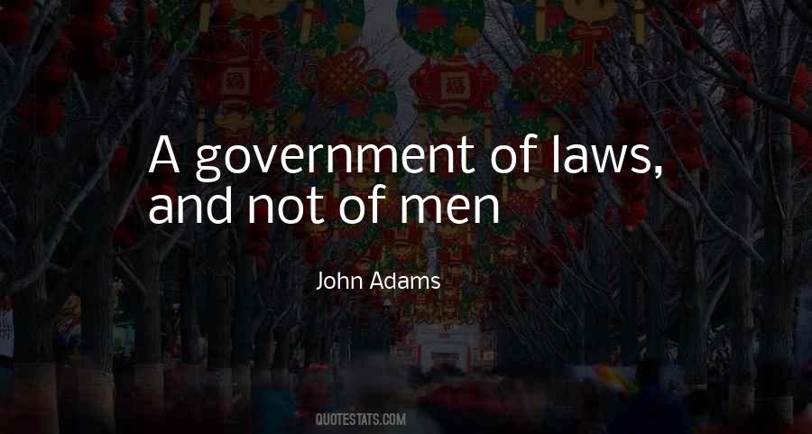 Laws Government Quotes #67063