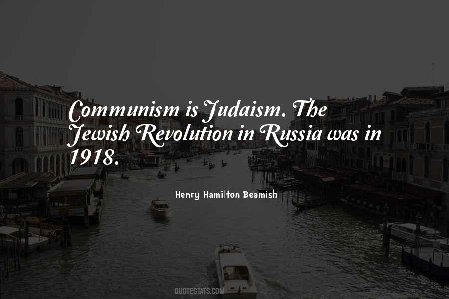 Communism Is Judaism Quotes #1708586