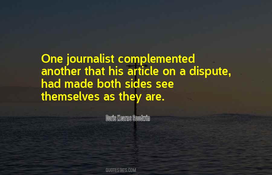 Complemented By Or Complemented Quotes #1302494