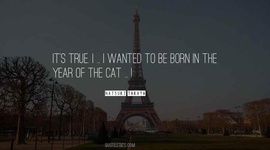 Year Of The Cat Quotes #1279232