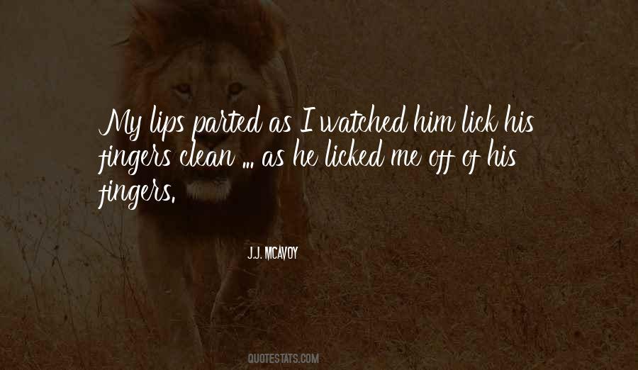 Quotes About Lick #1020070