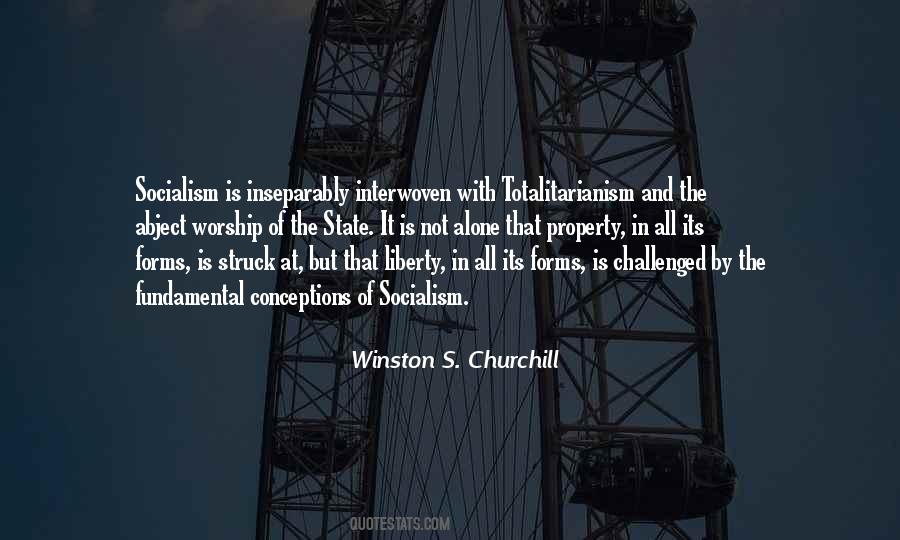 Socialism Winston Churchill Quotes #651786