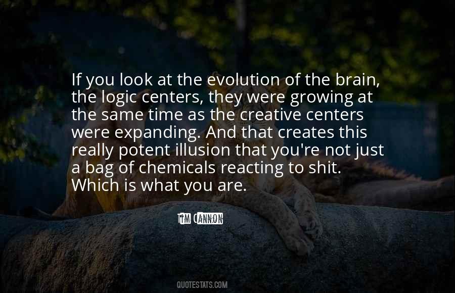 Brain Evolution Quotes #551619