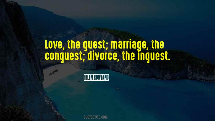 Quotes About The Quest For Love #1076680