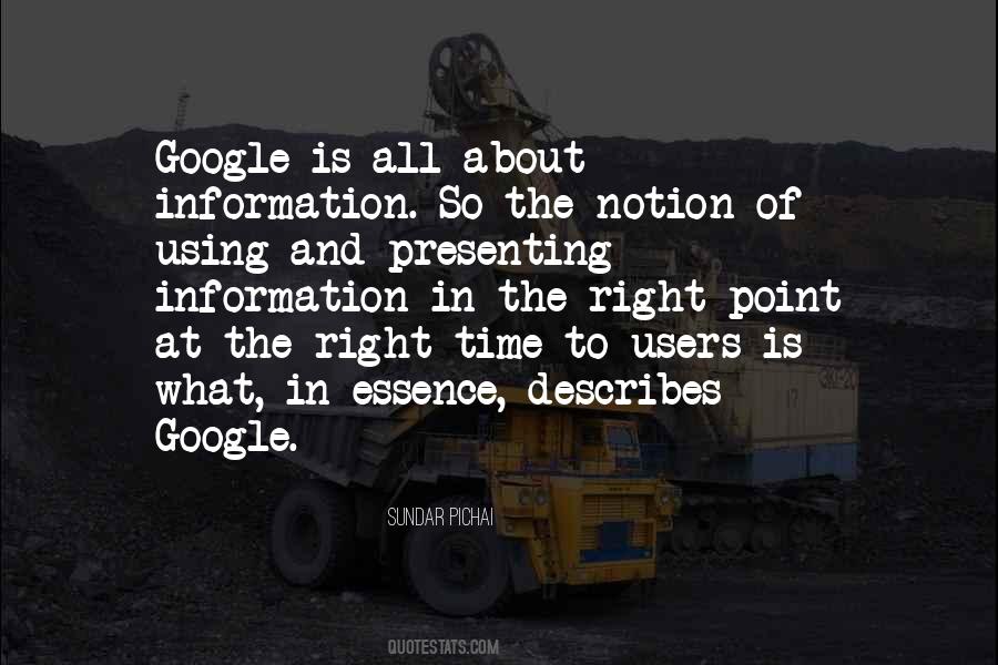 Pichai Google Quotes #1729344