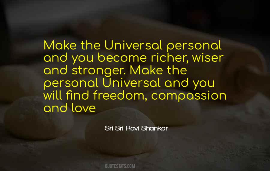 Universal Compassion Quotes #1600137