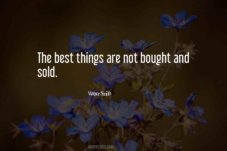 Things Sold Quotes #780723