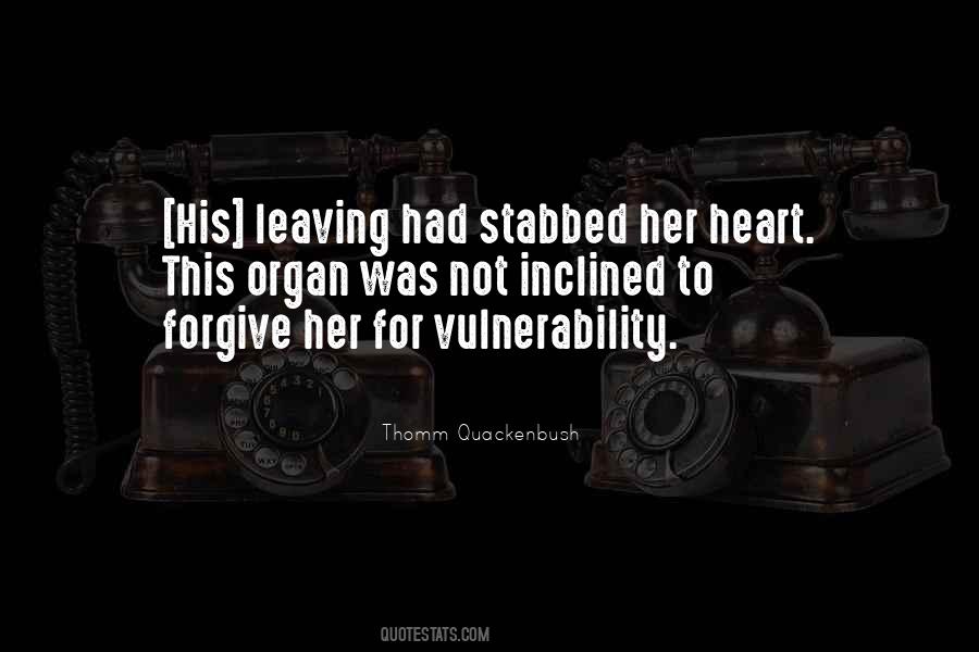 Stabbed In The Heart Quotes #1166438