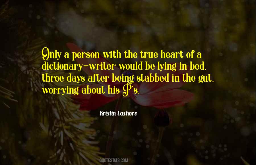 Stabbed In The Heart Quotes #12885