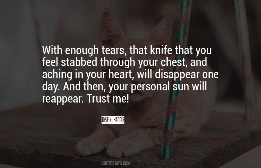 Stabbed In The Heart Quotes #273120