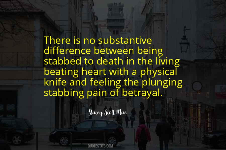 Stabbed In The Heart Quotes #718185