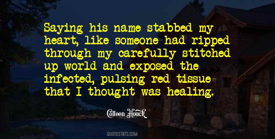 Stabbed In The Heart Quotes #917723