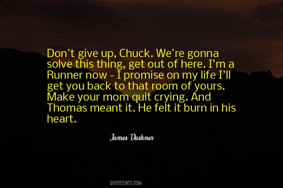 Chuck It Quotes #34543