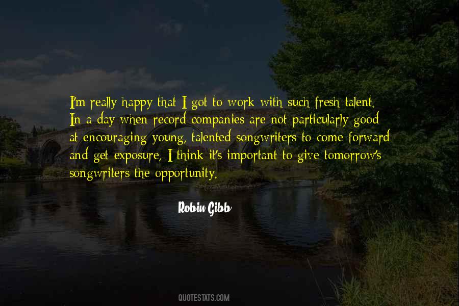 Talent Young Quotes #1561805