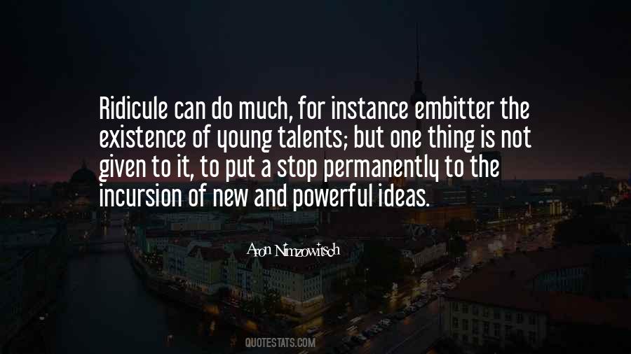 Talent Young Quotes #1759552