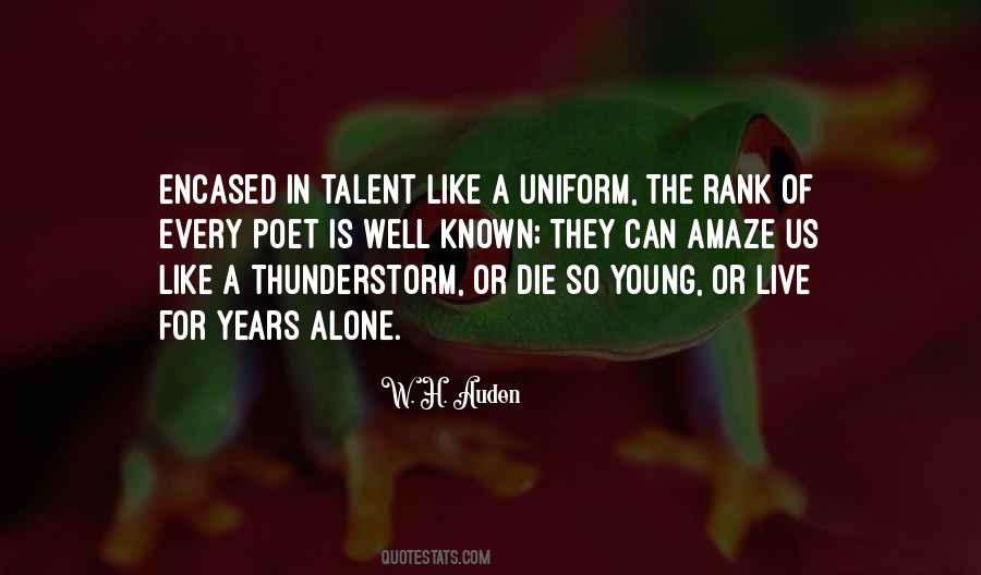 Talent Young Quotes #692940