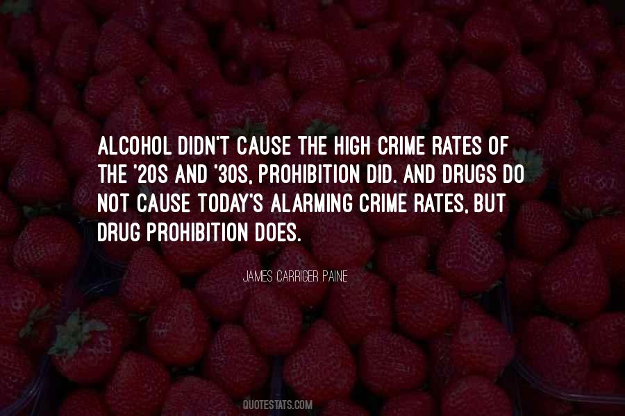 Drug Prohibition Quotes #1801151