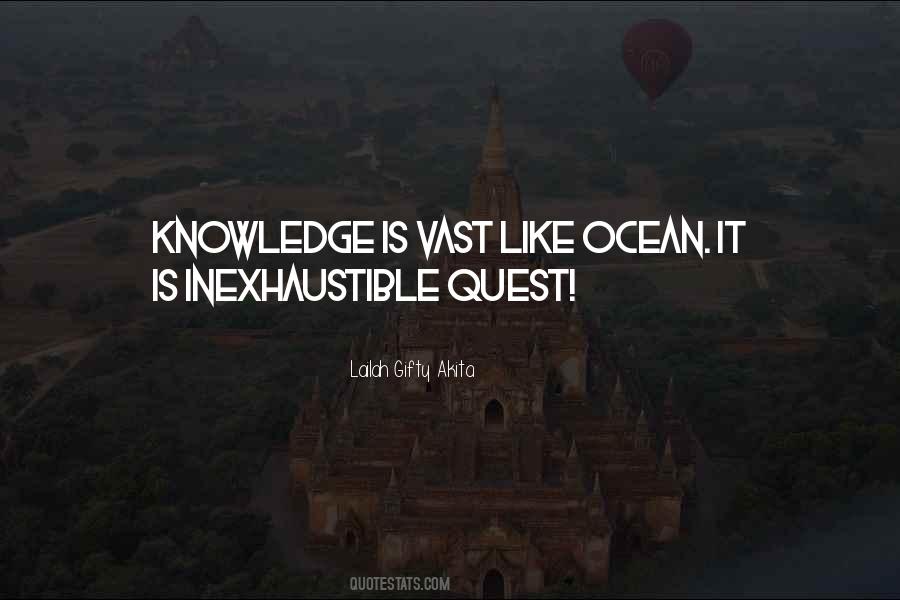 Quotes About The Quest For Knowledge #1453170